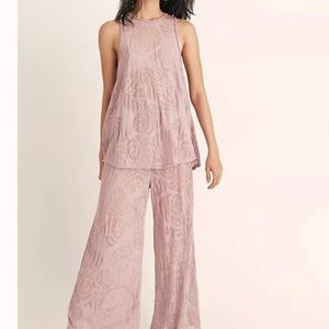 Intimately Free People Spring in My Step Tank Top & Pants Pajama Lounge Set